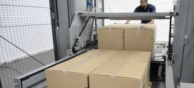 Palletizing Large Cases