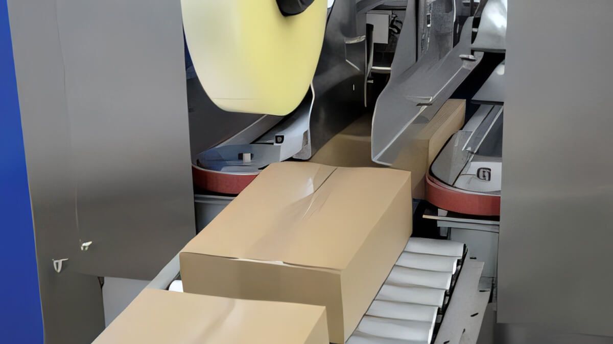 Sellador de cajas A-B-C con cinta